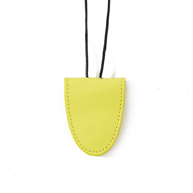 First-layer Cowhide Neck-hanging Magnetic Outdoor