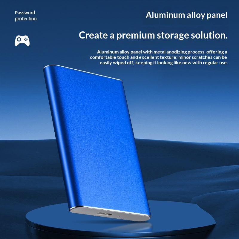 Metal Portable Mobile Phone And Computer Storage High-speed Solid-state Mechanical Hard Drive