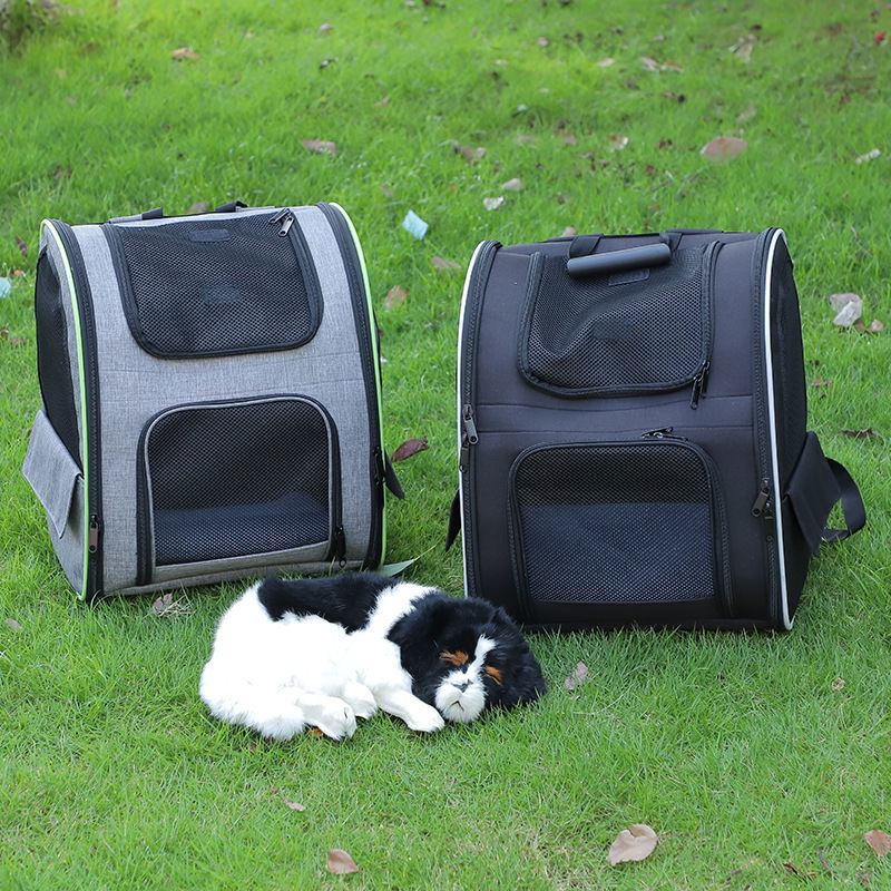 Outdoor Portable Breathable Backpack Large Capacity Pet Handbag