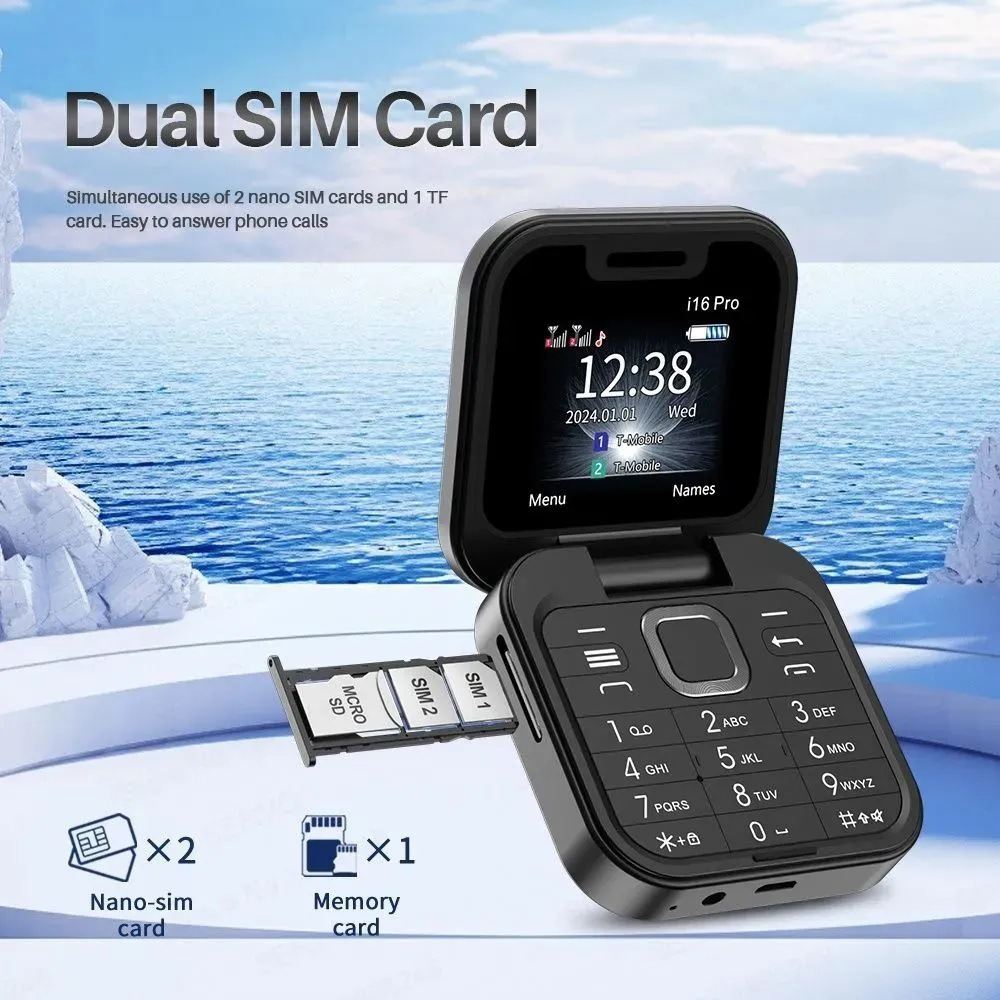 Dual-SIM Dual-standby Non-smart Feature Phone For Seniors