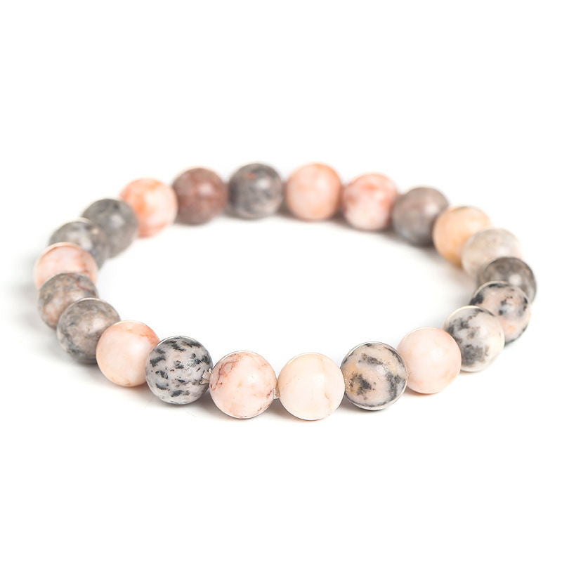 Yoga Energy Lava Volcanic Rock Bead Bracelet