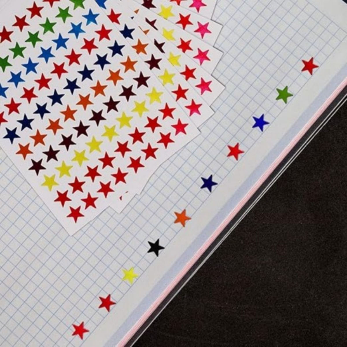 10-Piece Set Of Aluminum Foil Star Stickers For Decorating, Scrapbooking, And Craft Projects—Multi-Piece Party Gift Set