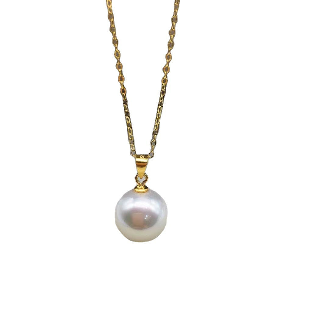 Mabe Pearl Pendant Fashion Clavicle Necklace Gift