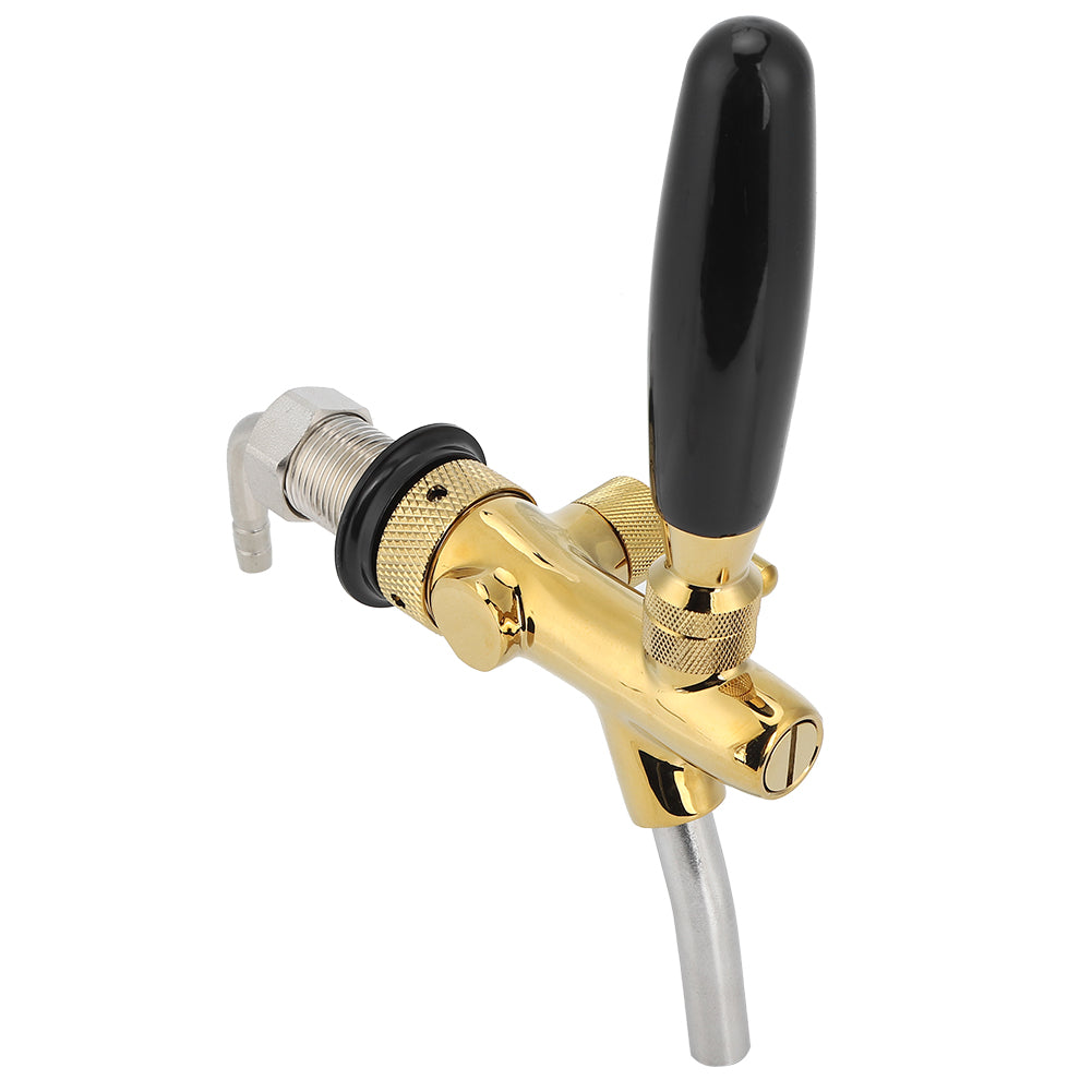 G5/8 Thread Adjustable Beer Tap Faucet Brass Stainless Steel Equipment For Home Bar Restaurants
