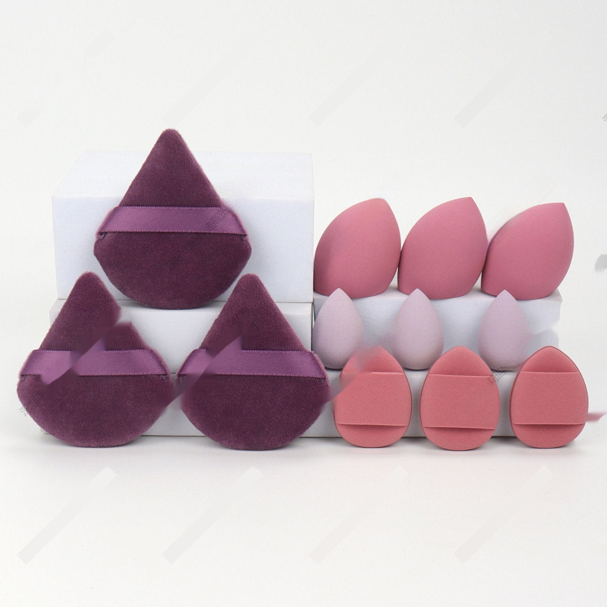 12-piece Makeup Sponge Puff Set