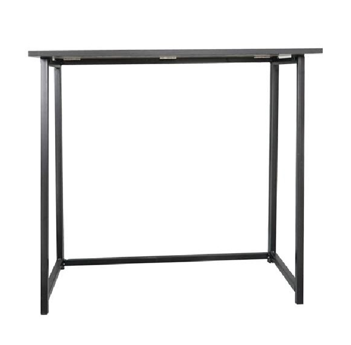 Simple Collapsible Computer Desk Black