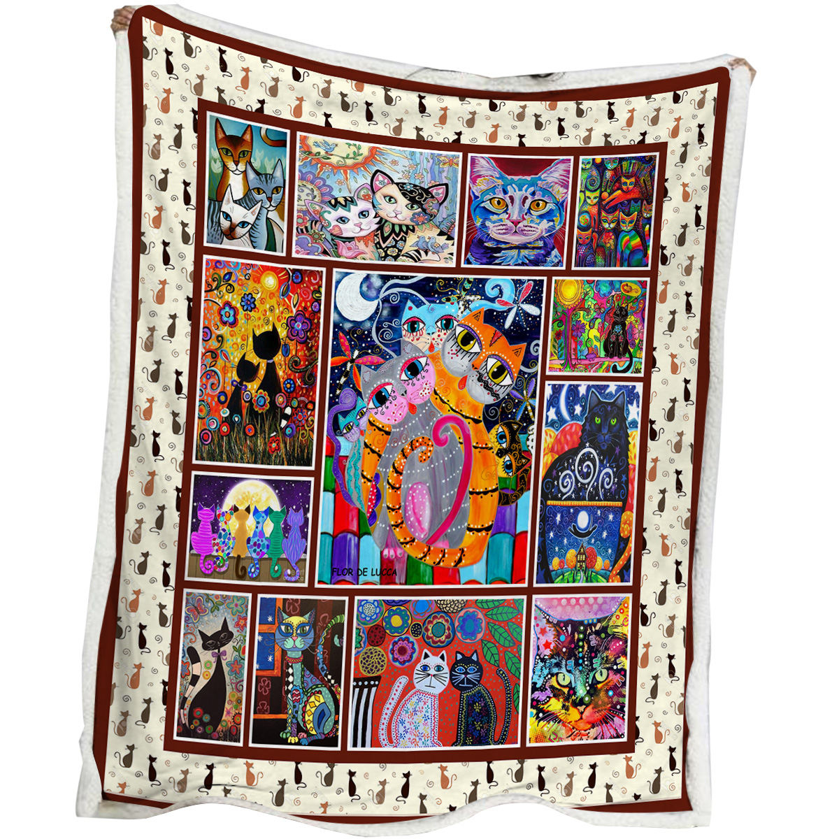 1 Pc Of High Weight Soft And Warm Simple Colored Cat Pet Themed Lamb Wool Blanket, Versatile Sofa, Good Companion, Office Nap Blanket, Also Suitable For Camping
