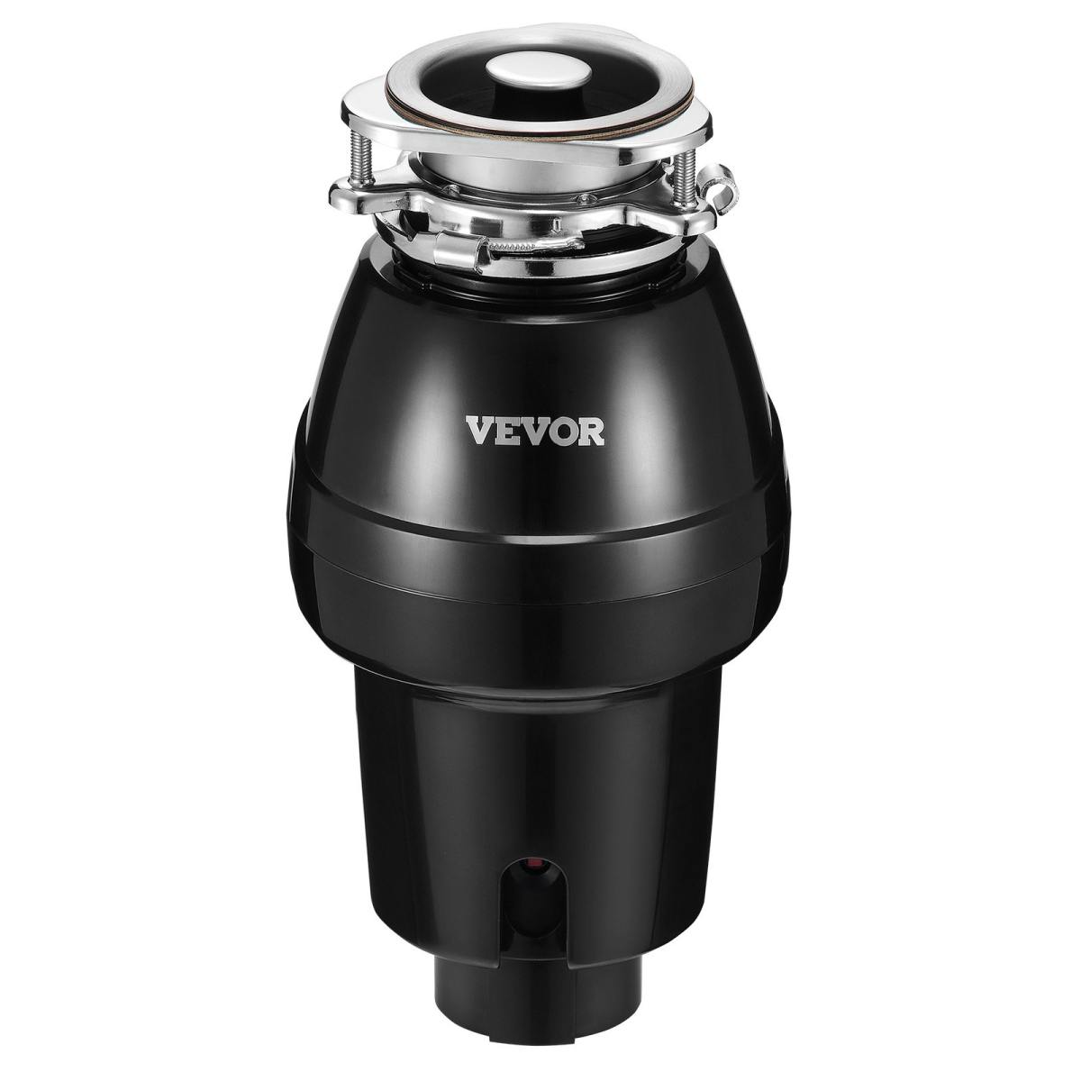 Garbage Disposal, 1/2 HP 3450RPM Continuous Feed Food Waste Disposer, 3-Bolt Mount Food Waste Grinding System With Sound Reduction, Power Cord & Splash Guard For Kitchen Sinks
