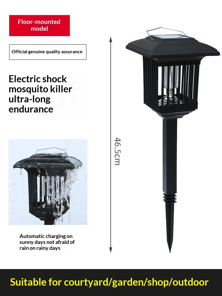 Outdoor Courtyard Light Stainless Steel Mosquito Trap Handheld Version