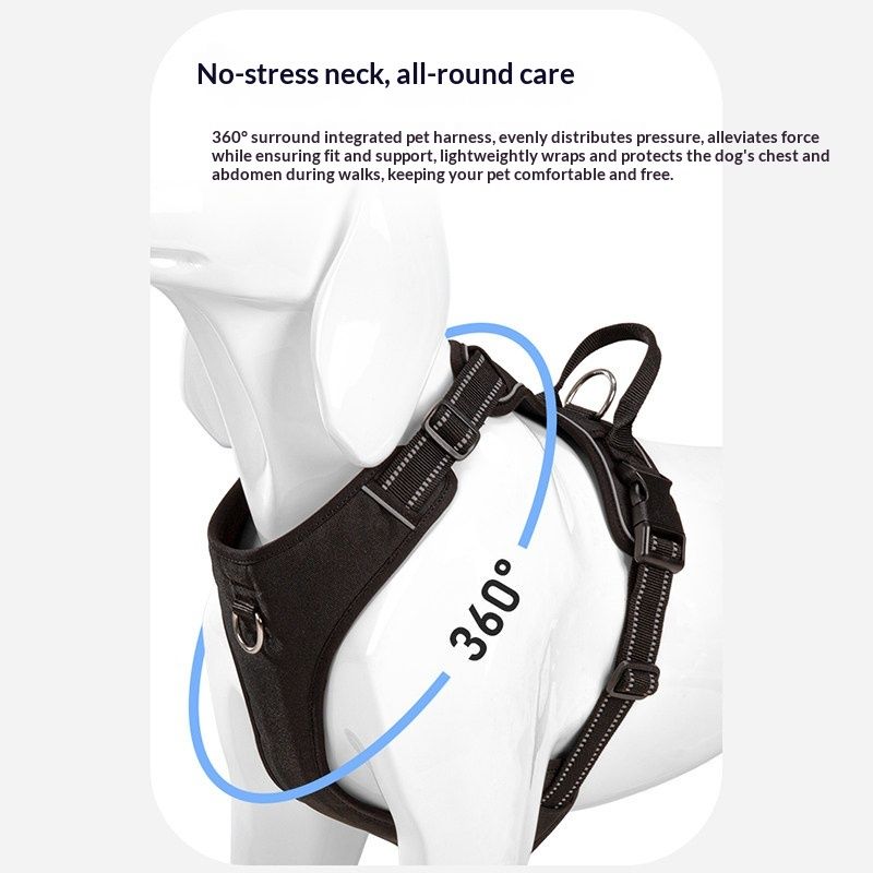 Explosion-proof Padded Pet Dog Harness