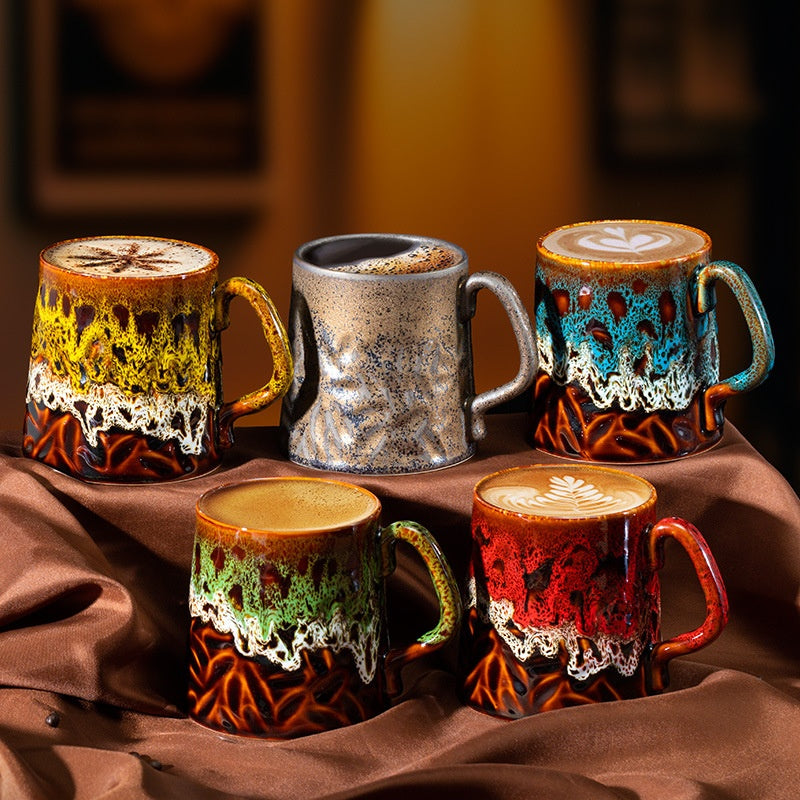 Ceramic Large-capacity Mug, Drinking Cup For Home Use