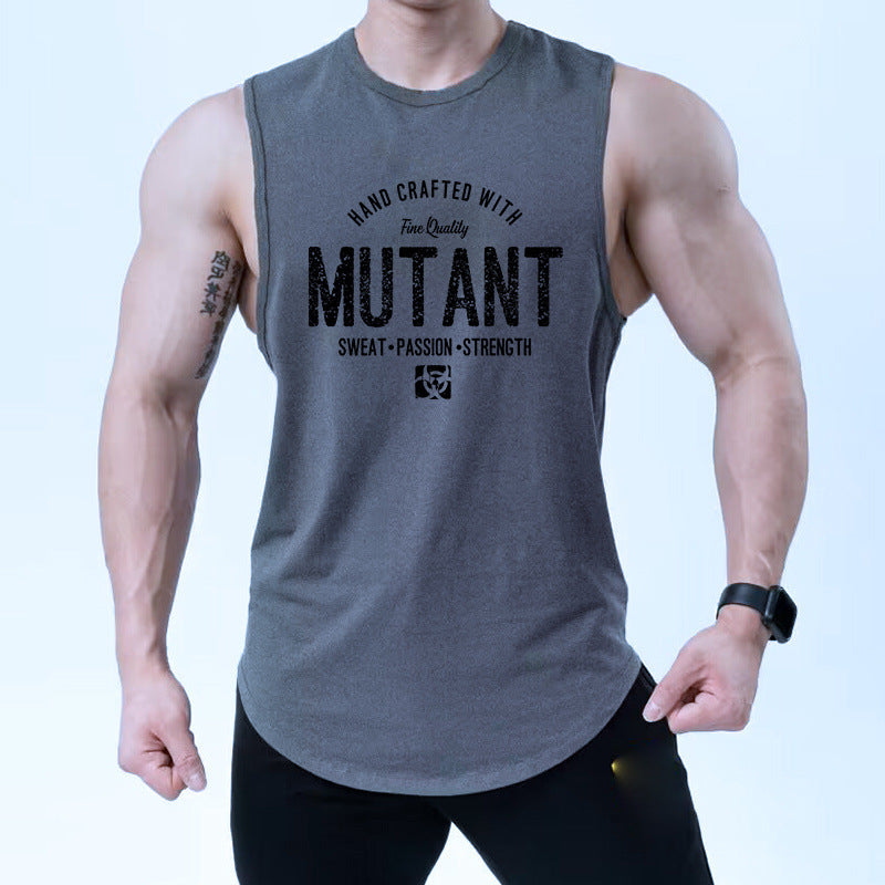 Loose Waistcoat Training Sleeveless Shirt Outdoor Fitness Vest