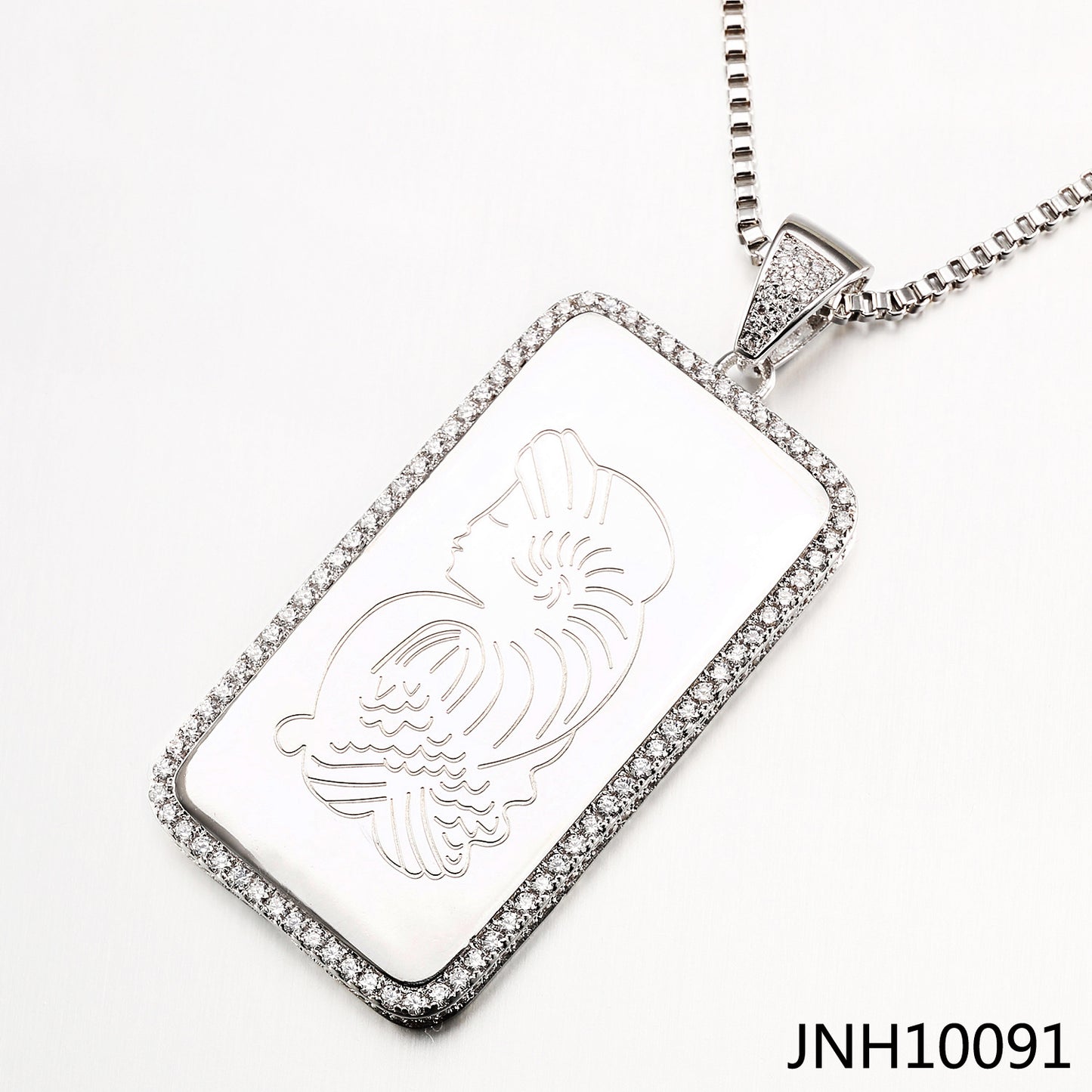 Fashion Gold-plated Zircon-inlaid Necklace