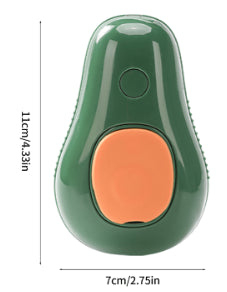 Avocado Pet Brush-Electric Spray Model with Charging Cable-Green-1