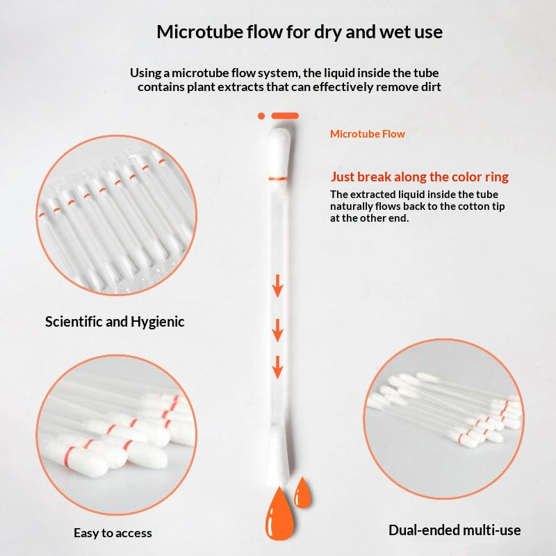 Pet Ear-cleaning Cotton Swabs For Removing Ear Mites
