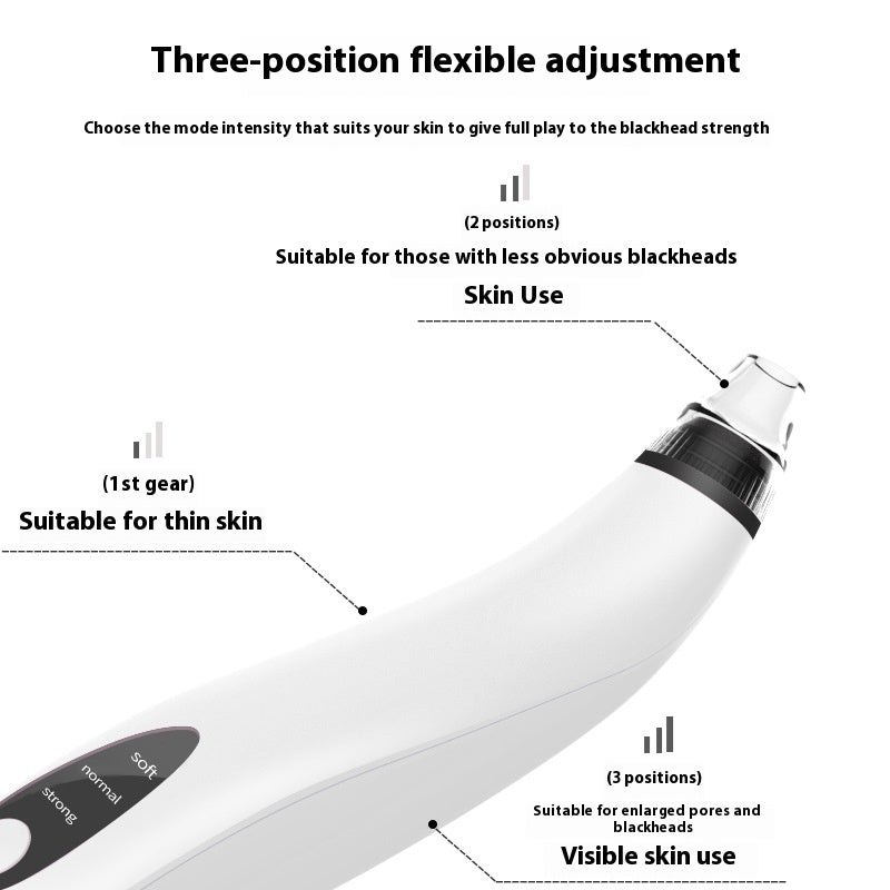 Electric Suction Pore Deep Cleaner Cleansing Small Bubble Beauty Instrument