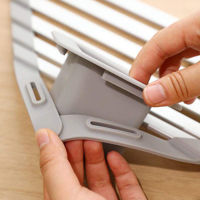 Kitchen Shelf Sink Strainer Rack Bowl And Dish Rack