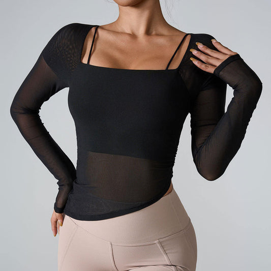 European And American Long Sleeve Yoga Wear