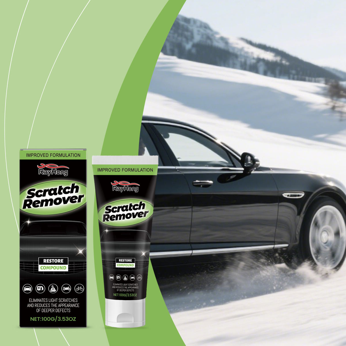 Nano Coating Scratch Polishing Car Coating Scratch Recovery Cream