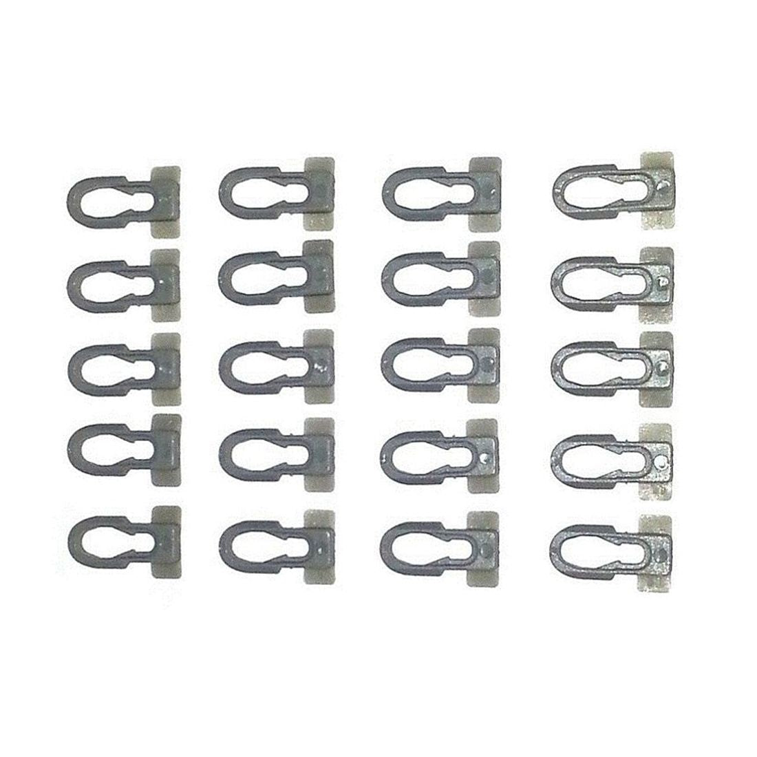 20 For 59 3C A86504-2NGCOPBBSMMTCB Body Side Molding Moulding Trim Clips BN