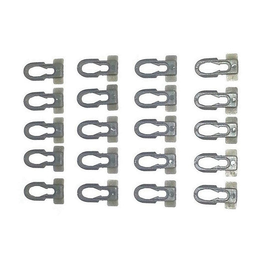 20 For 59 3C A86504-2NGCOPBBSMMTCB Body Side Molding Moulding Trim Clips BN