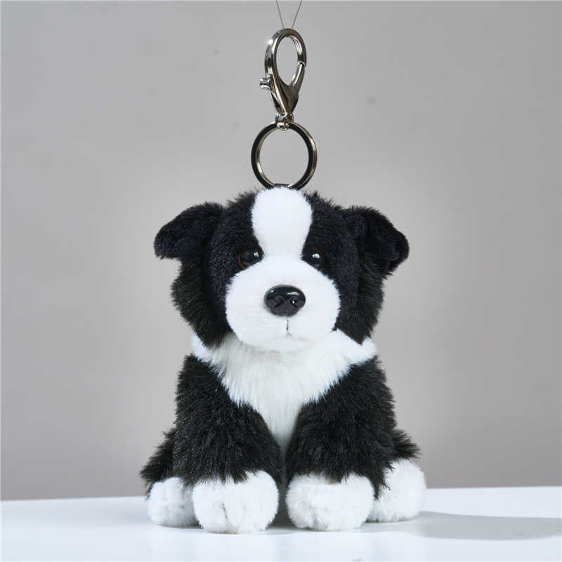 Border Collie Plush Toy Charm Decompression Gift