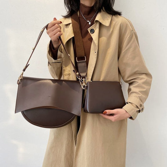 Korean-style Fashionable Crossbody Bag Minimalist Tote
