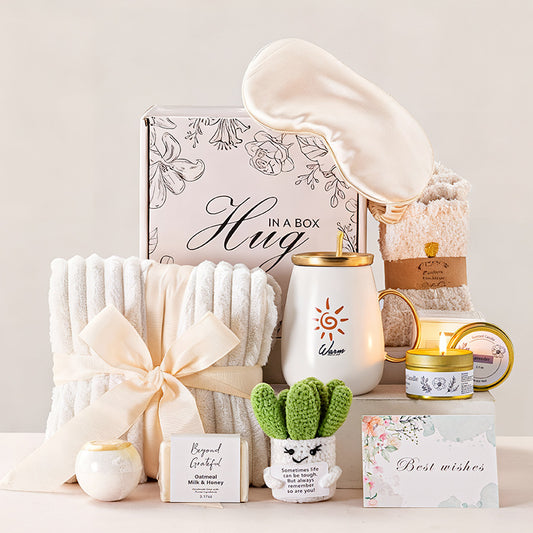 Blanket Bath & Spa Set Aromatherapy Candle Gift Set