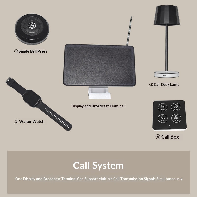 Restaurant Calling System Hotel Bar Light Luxury Ambiance USB-Charging Touch-Control Table Lamp