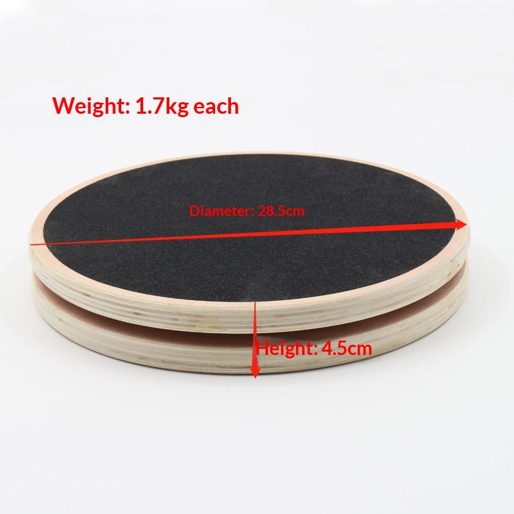 Solid Wood Fitness Training Stretching Yoga Wheel