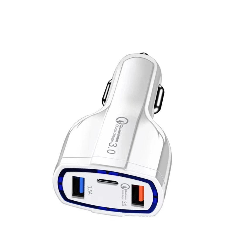 In-car Smart Charging Type-C Fast Charger For Vehicles