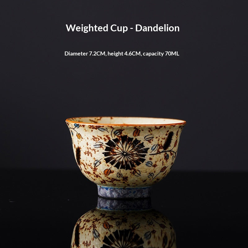 Household Chinese-style Vintage Tea Set Cups