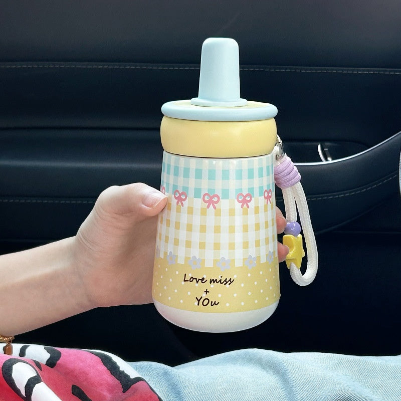New Creative High-capacity Stainless Steel Water Bottle