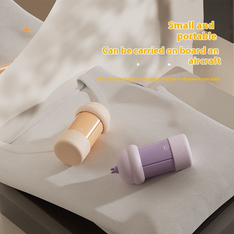 Portable washing and care packaging extrusion type packaging bottle