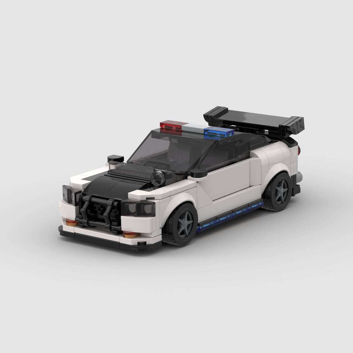 Compatible With Small Particles Racing Car Running Vehicle MOC Building Blocks DIY Educational Toys