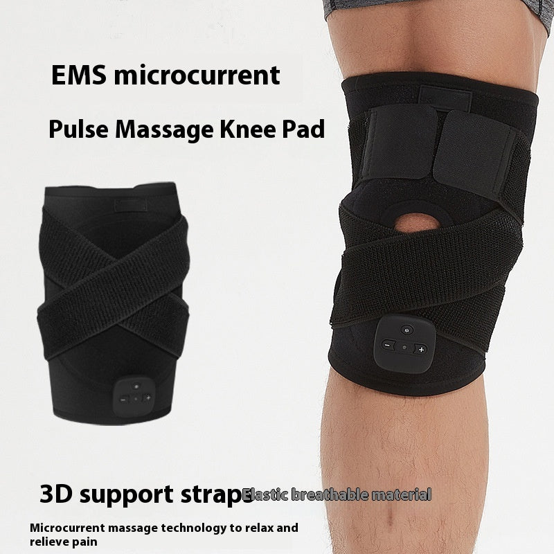 Knee Massager Cold Leg Arthritis Micro Current Physiotherapy Fitness