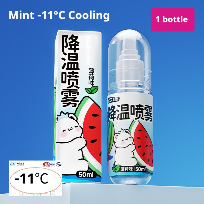 Cooling Spray Ice Cooling Agent Easy To Carry Sports Wholesale Summer Outdoor Cooling