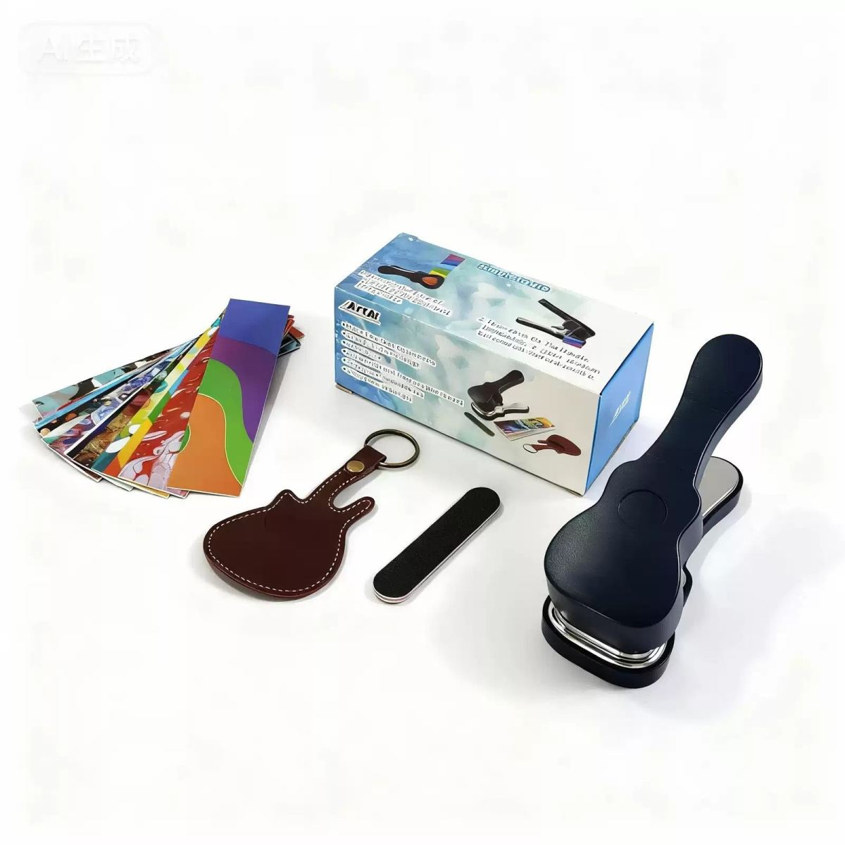 New Guitar Pick Punching Tool Complete Set