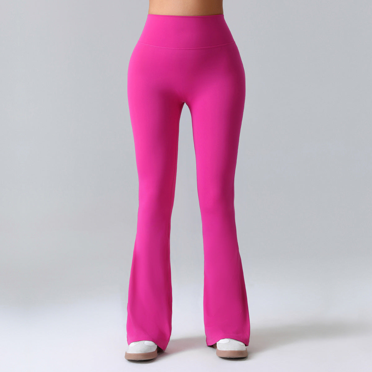 Women's Summer Thin Yoga Pants, Hip-Lifting Flared Fitness Pants, Quick-Dry Stretch Sports Pants, Slim-Fit Bootcut Trousers