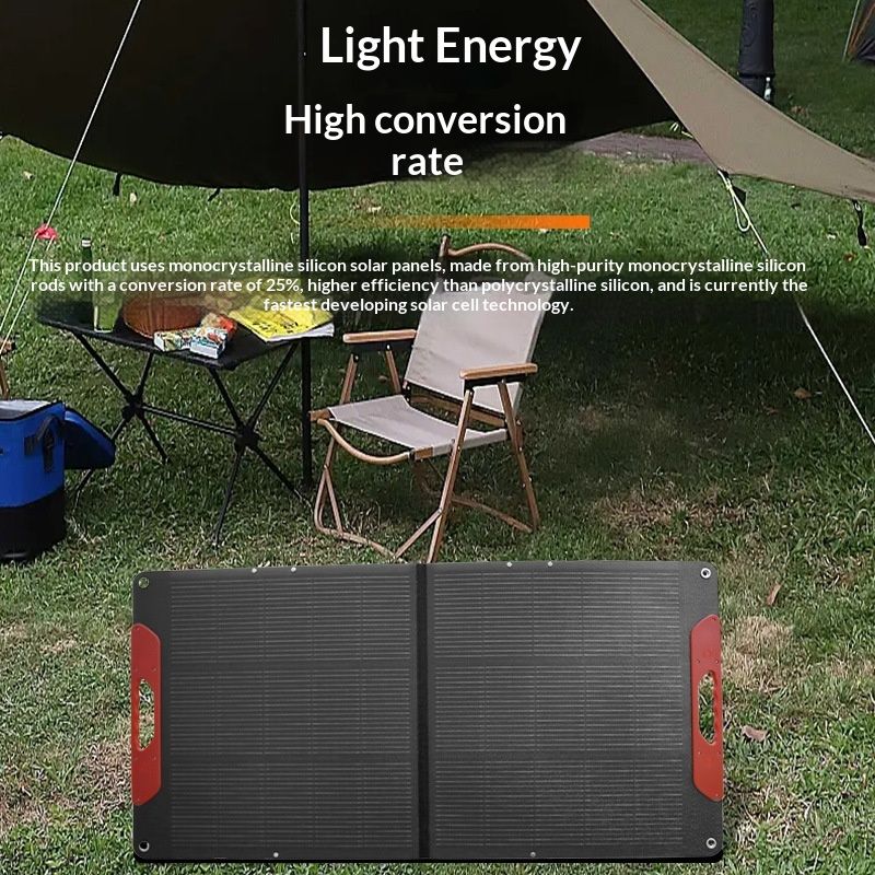 Outdoor Camping Battery Solar Photovoltaic Charging Panel Mobile Energy Storage