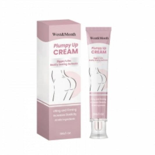 West&Month Plumpy Up Cream, Massage Firming Moisturizing Beautiful Buttock Cream