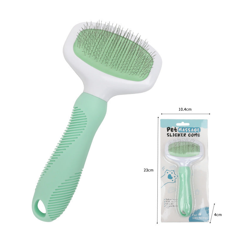 Cat Deshedding And Detangling Comb Dog Grooming And Cleaning Tool