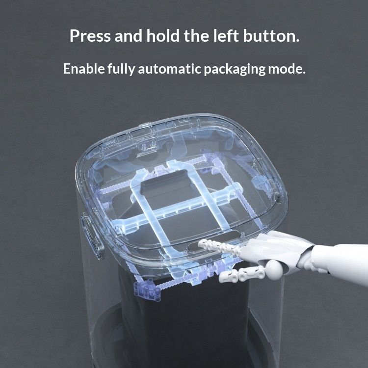 Fully Automatic Smart Sensor Trash Can For Home Use
