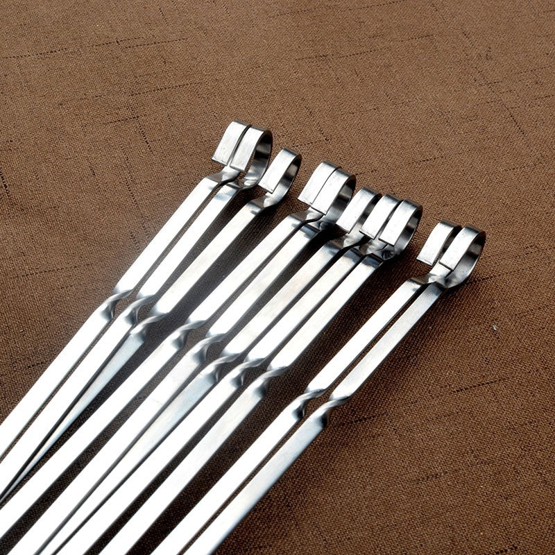 Stainless Steel Barbecue Skewers BBQ Tools
