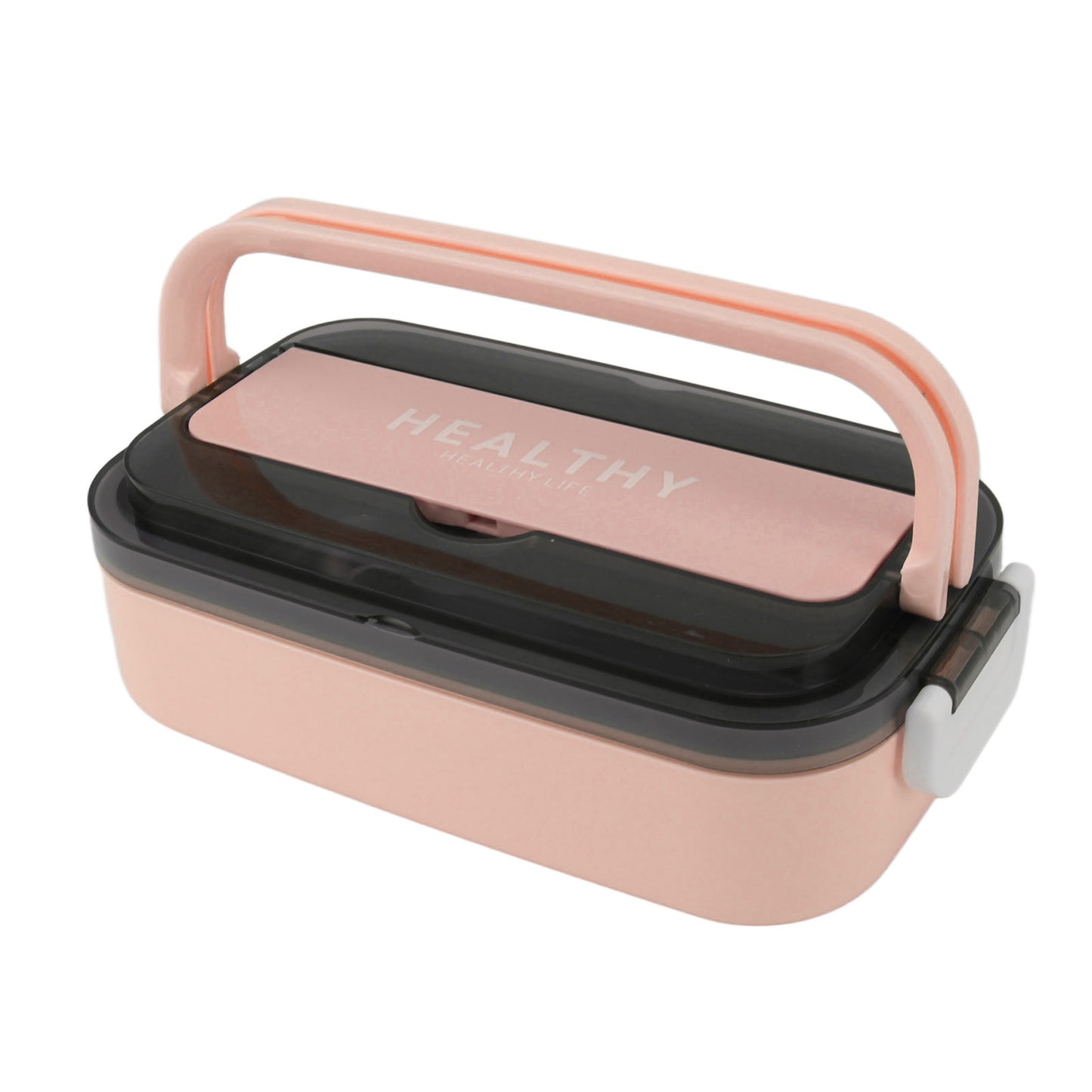 Bento Lunch Box 316 Stainless Steel 700ml Capacity Leakproof Microwave Safe Bento Container For School Office Baby Pink