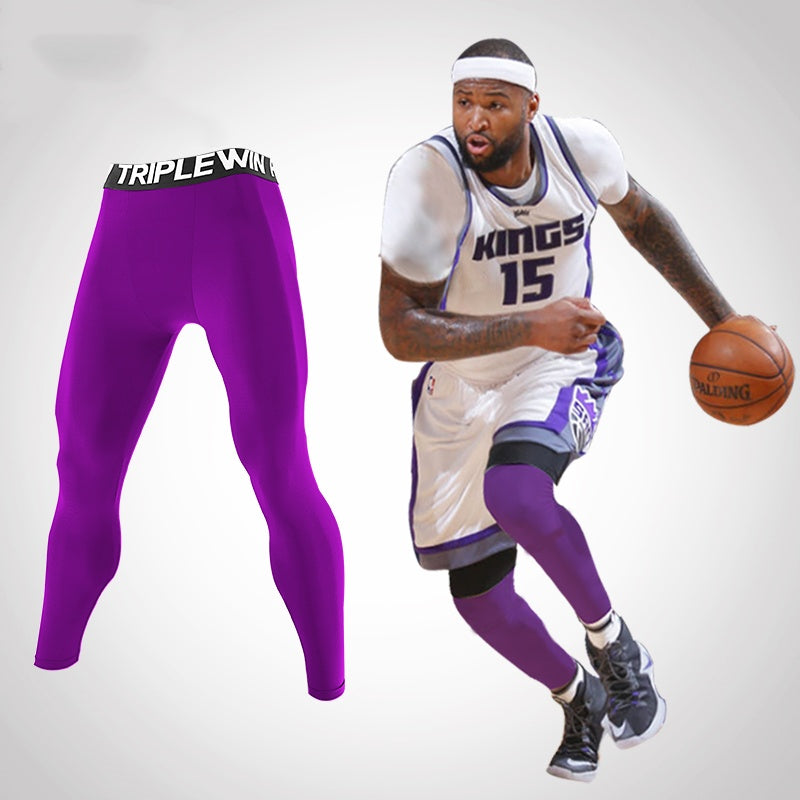 Quick-drying Basic Thin Sports Fitness Elastic Pants