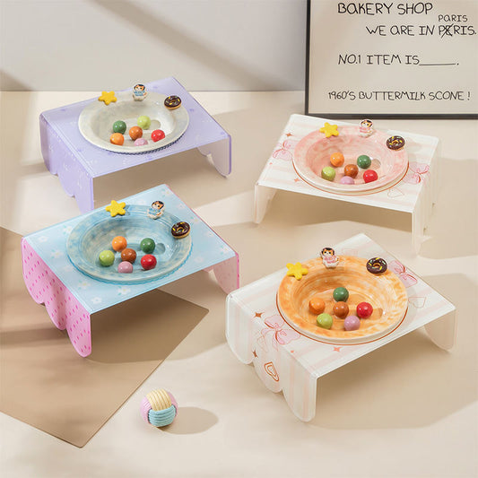Cartoon-style Creative And Cute Ceramic Pet Bowl