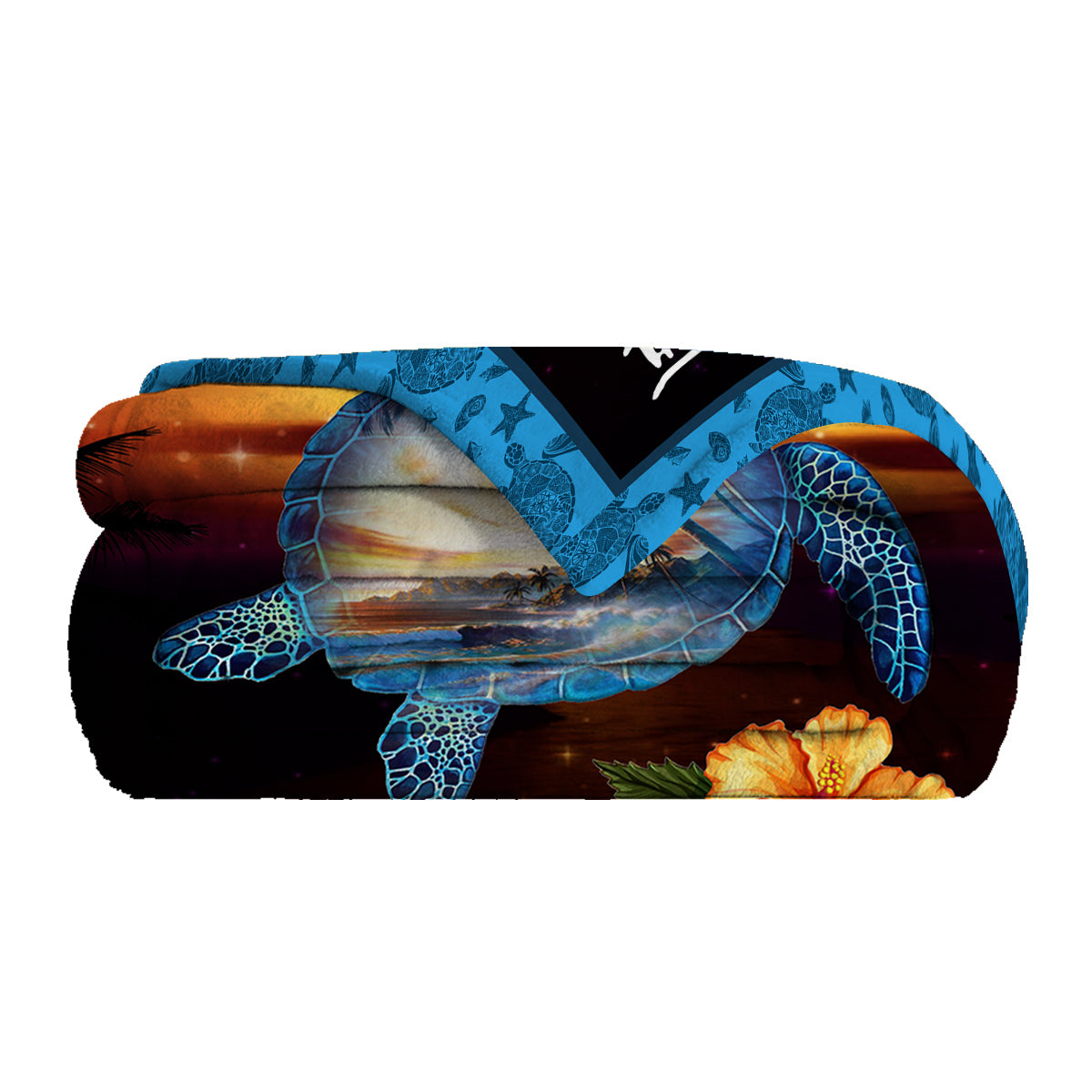 Beaches Turtles Throw Blanket Ocean Theme Blankets Soft Flannel Throw Sea Turtle Blanket Gifts For Kids Teens Boys Girls
