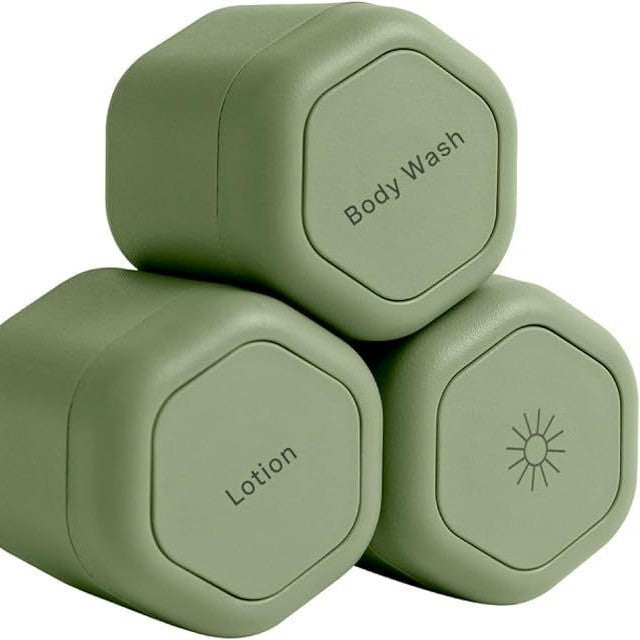 Travel Container Body Care Capsule Set Magnetic Travel Capsule