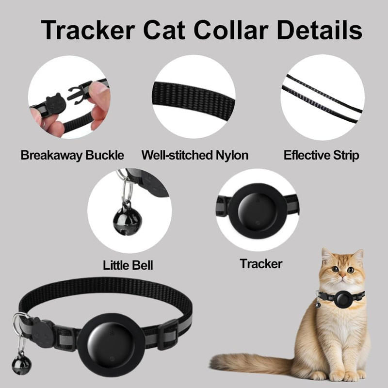 Pet Cat Location Tracker Collar